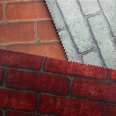 quality Кирпичный дизайн спальни ПВХ обои Peel And Stick ПВХ пленка 0.1mm-0.15mm factory